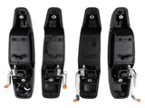 Exterior Door Handle 4PC fit for Cadillac Escalade Yukon 2007-2014 Black 52161907