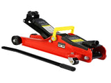 Floor Jack, 2 Ton Low Profile Floor Jack, Heav yDuty Steel Racing Floor Jack with Single Piston W1239115446