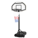 ZNTS 28" x 19" Backboard Adjustable Pool Basketball Hoop System Stand Kid Poolside Swimming Water Maxium 61942967