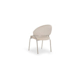 ZNTS Ruby Modern & Contemporary style chair made with Metal & Steel Legs in Beige Color B009P241744