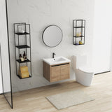 Bathroom Cabinet With Sink,Soft Close Doors,Float Mounting Design,24 Inch For Small W99969684