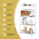 4 layer storage shelf white 83440110