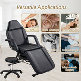 ZNTS Massage Salon Tattoo Chair with Two Trays Esthetician Bed with Hydraulic Stool, Multi-Purpose 91317192