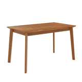Mid-century Modern 47 inch Dining Table, Space-Saving Dinette for Home, Kitchen, Apartment, N752P271218D