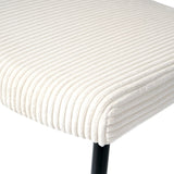 Modern Beige simple dining chair Fabric Upholstered Chairs home bedroom stool back dressing chair W210132727