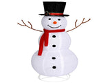 60*60*120cm 30.00V 3.60W Snowman Snow Fleece Garden Snowman Decoration White 51568129