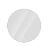 Round LED bathroom mirror with light wall-mounted makeup mirror with adjustable color temperature W2071P313051