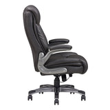 ZNTS Classic Gray Bonded Leather Upholstered Office Chair with Adjustable Armrest, Height and 360 Degree B011P204481