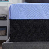 Refresh 12 inch Hybrid Cooling Fast Responding Latex Foam and Coil Adult Mattress, Cal King Size B210P286882