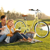 7 Speed, Steel Frame, Multiple Colors 24 Inch Ladies Bicycle W1019P165868