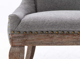 Furniture,Ultra Side Dining ChairThickened fabric chairs with neutrally toned solid wood legs 00777830