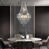 (Same as W1340P143191/L5004-500-C) Chromium color Crystal Chandeliers,Large Contemporary Luxury W1340P189299