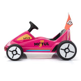 12V Kids Ride On Go Kart, Electric 4-Wheeler Car with Remote Control, Cushioned Seat, LED Lights, W2181P201029