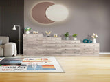 Modern Simple 4-Drawer Dresser Nightstand Gray 74731690