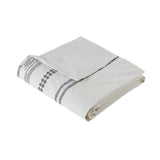 Full/Queen Cotton Printed Duvet Cover Set with Trims B03596487