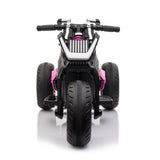 ZNTS 12V Three-wheel Ride On Motorcycle, Kids Electric Motorbike with Horns, LED Lights, Gift for Kids W2181P196001