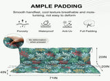Outdoor Swing Cushions 70 Inch, Waterproof 4" Thick Porch Swing Cushion Replacement with Backrest 47761862