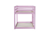 Solid Wooden , Solid Rubber Wooden Twin over Twin Loft Bed with Ladder ,Upper and Bottom Bed W504P208048