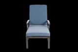 Aluminium Cast lounge chair W640P314022