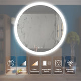 24inch Bathroom Led Classy Vanity Mirror with High Lumen,Dimmable Touch,Wall Switch Control, W1992P211219