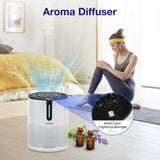 MOOKA 475Sq.ft Air Purifier Cleaner HEPA Filter Remove 52332592