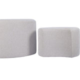 Upholstered Nesting Coffee Tables , Side Table, Footrest, Ottoman & Seat for Living Room W1435P163393
