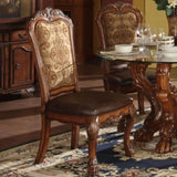 Vintage and Cherry Oak Side Chair with Claw Leg B062P209246