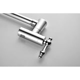 Wall Mount Folding Kitchen Pot Filler Faucet W2287142926