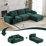 Modern Memory Foam Compressed Sofa,Large Sectional Couches for Living Room,Pet-Friendly Cloud 89136012