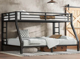 Metal Twin over Full Bunk Bed for Teens and Adults,Space-Saving/Noise Reduced/No Box Spring Needed, W1580P368409