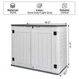 ZNTS 260gal Outdoor Storage Box 74931044