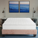 Premium 9 in. Medium Pocket Bed in a Box Spring Mattress - King Size, White B011P202580