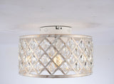18.11' Flush Mount Ceiling with Light Kit, Crystal Ceilings with Remote Control,Chandelier W3596P462038