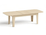 4-6 Person Extendable Oval Dining Table Farmhouse Style Finish Round Edges 09042275