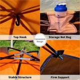 2/6 Family Camping Tents, Outdoor Double Layers Waterproof Windproof with Top Roof Rainproof and 51072527