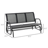 Outdoor courtyard seats for 3 people 24050787