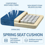 Accent Chair With Comfy Chenille Club Fabric,Comfy Upholstered Living Room Arm Chair,Springs 90350839