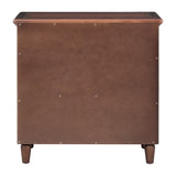 U_STYLE 3-Drawer Nightstand Storage Wood Cabinet WF319366AAD
