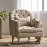 ANATASIA TUFTED CHAIR 54910.00BEI