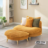 65.00 inches long, Corduroy Sofa Fabric, with three matching pillows and two spacious and W1658P212860