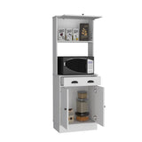 Tampa Kitchen Pantry with Drawer and 2 Cabinets B070P173168