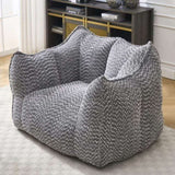 Sofa chairs with highly resilient foam for living rooms and bedrooms, comfortable square lazy, W1996P252268