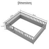 Full size Floor, integral construction with super high security barrier, door, children's floor W1858P164934