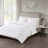 3 Piece Reversible Quilt Set White King/Cal King B035128992