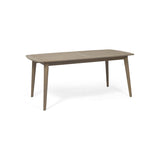 Outdoor Acacia Wood Expandable Dining Table, Gray 65428.00GRY
