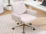 Mid-back liftable office chair, striped fabric, and ergonomically designed, is an excellent choice 13686401