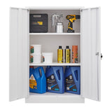 Metal Storage Cabinet with Locking Doors and Adjustable Shelf, Filing Storage Cabinet , 66558843