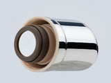 Portable Insulated Cup with Built-in Lipstick Mirror - Lipstick Tumbler 160mL dustypink 39248996