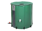 100gal PVC With Scale Rain Bucket Green 33814708