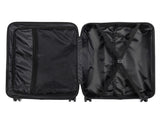 3-in-1 Portable ABS Trolley Case 20" / 24" / 28" Black 91923144